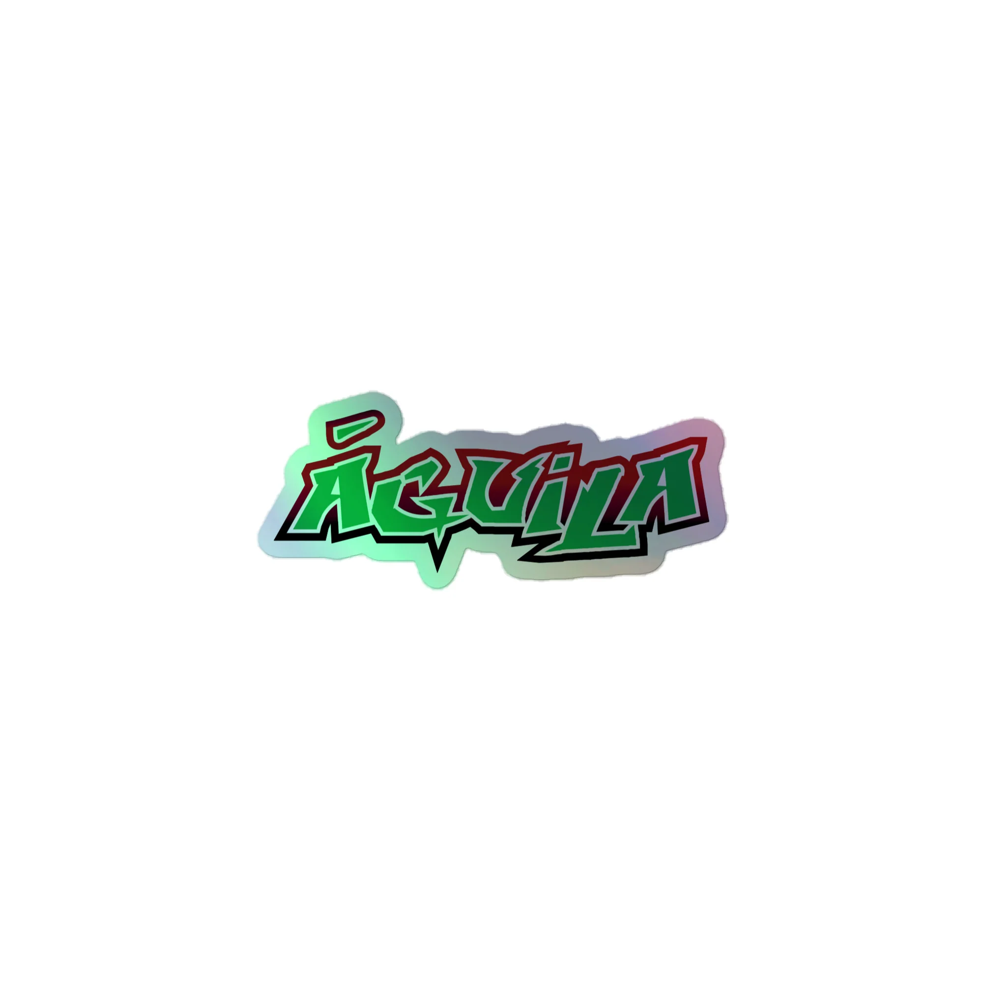 Águila: Holographic Sticker