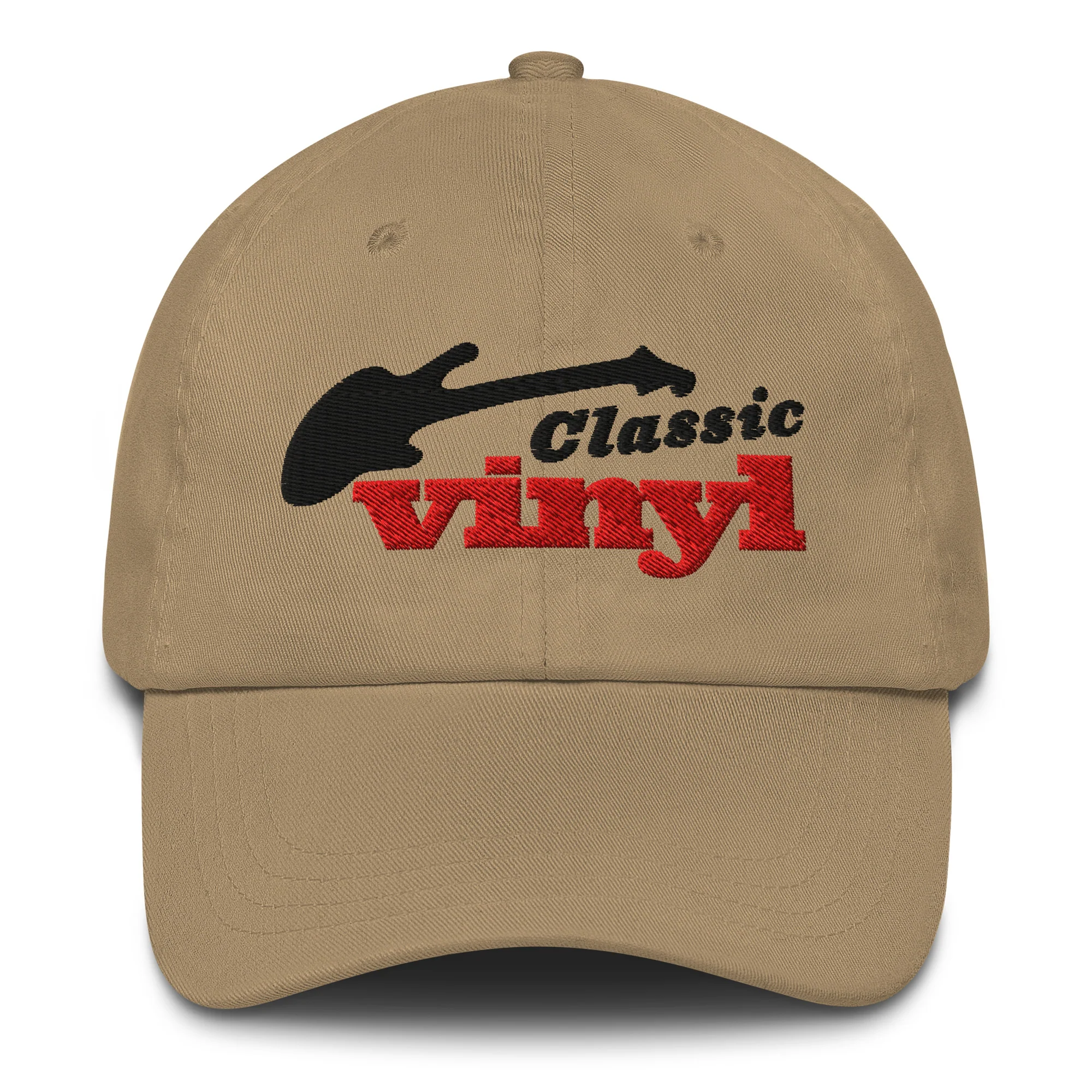 Classic Vinyl: Khaki Ball Cap