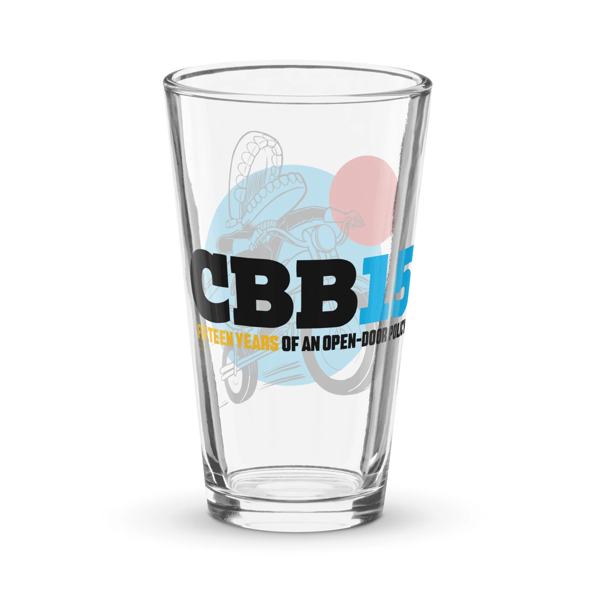 Comedy Bang Bang: CBB15 Pint Glass - Image 2