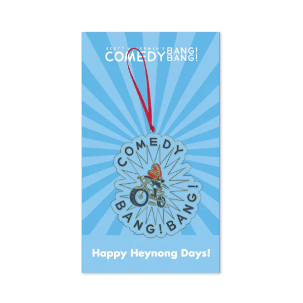 Comedy Bang Bang: Motormouth's Logo Ornament