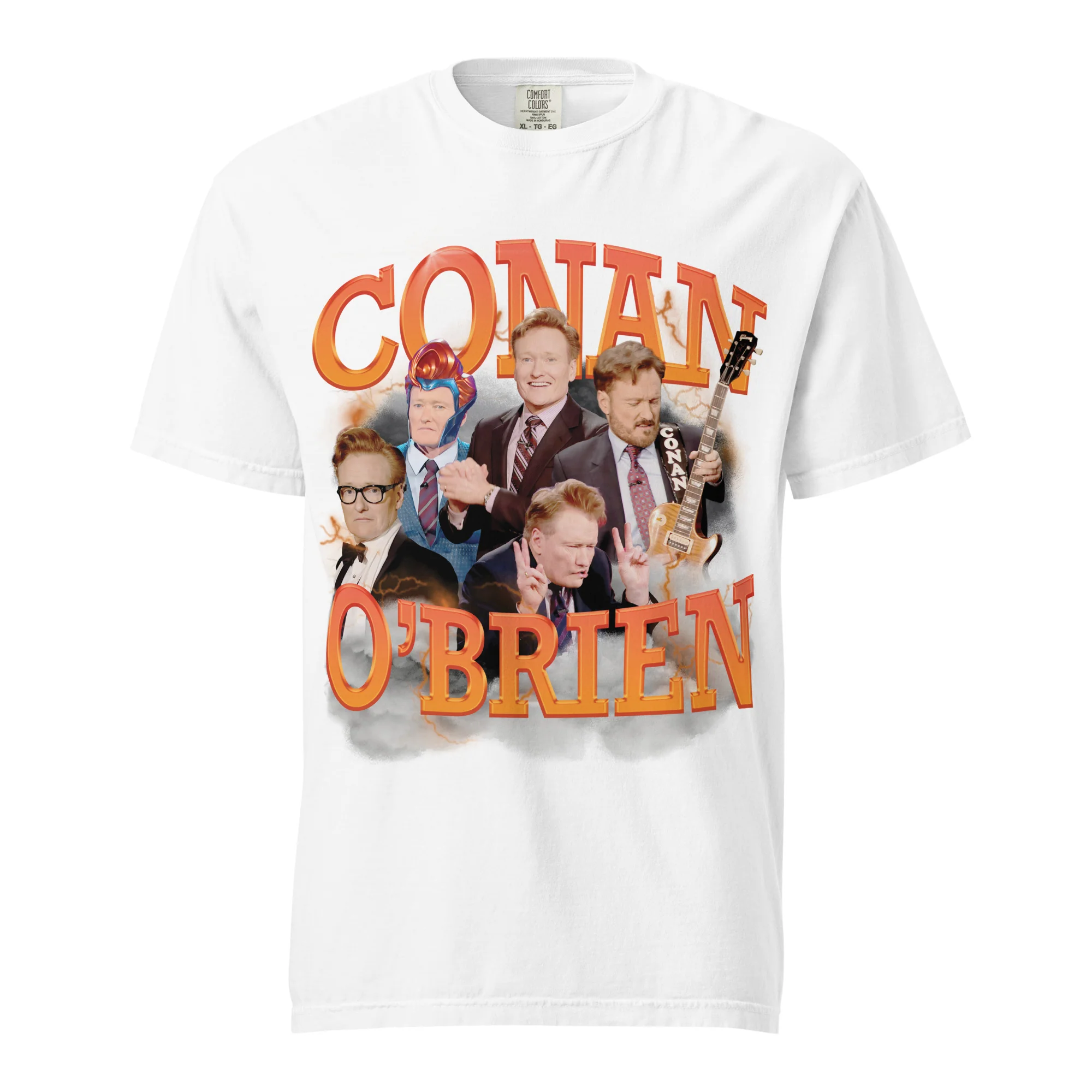 Conan O'Brien: Retro White T-shirt