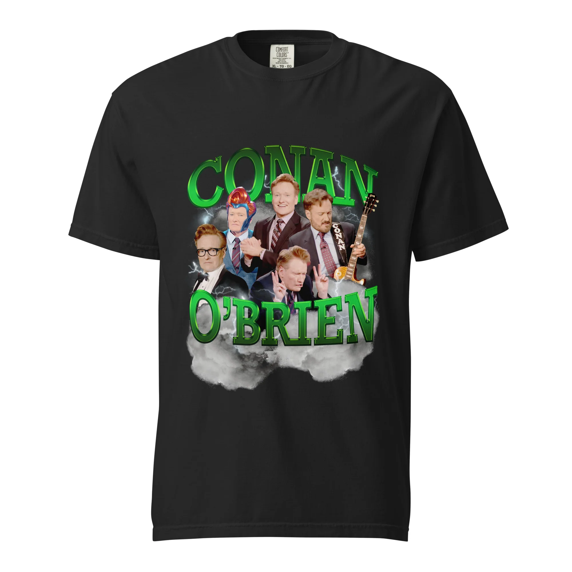 Conan O'Brien: Lucky Retro T-shirt - Black