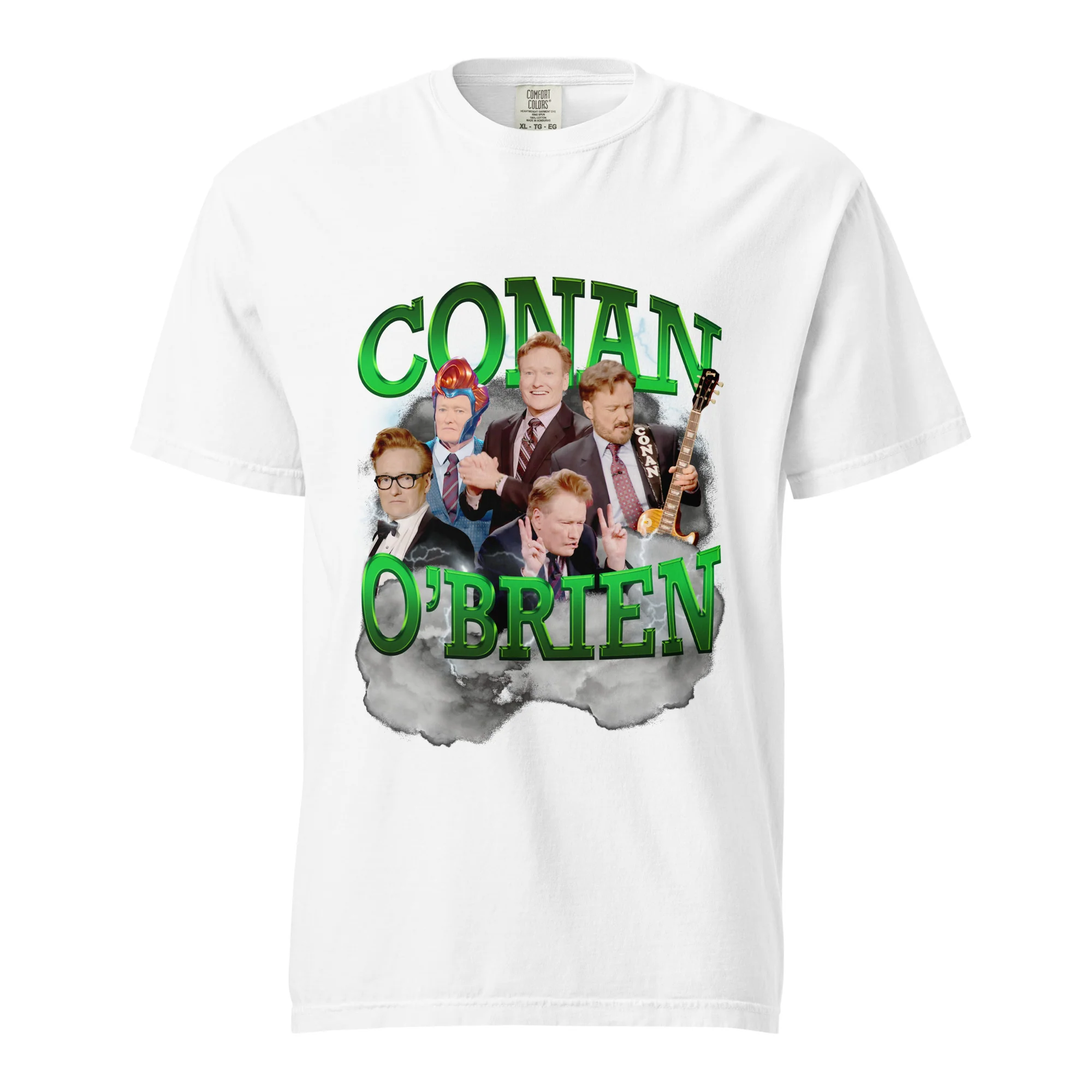 Conan O'Brien: Lucky Retro T-shirt - White