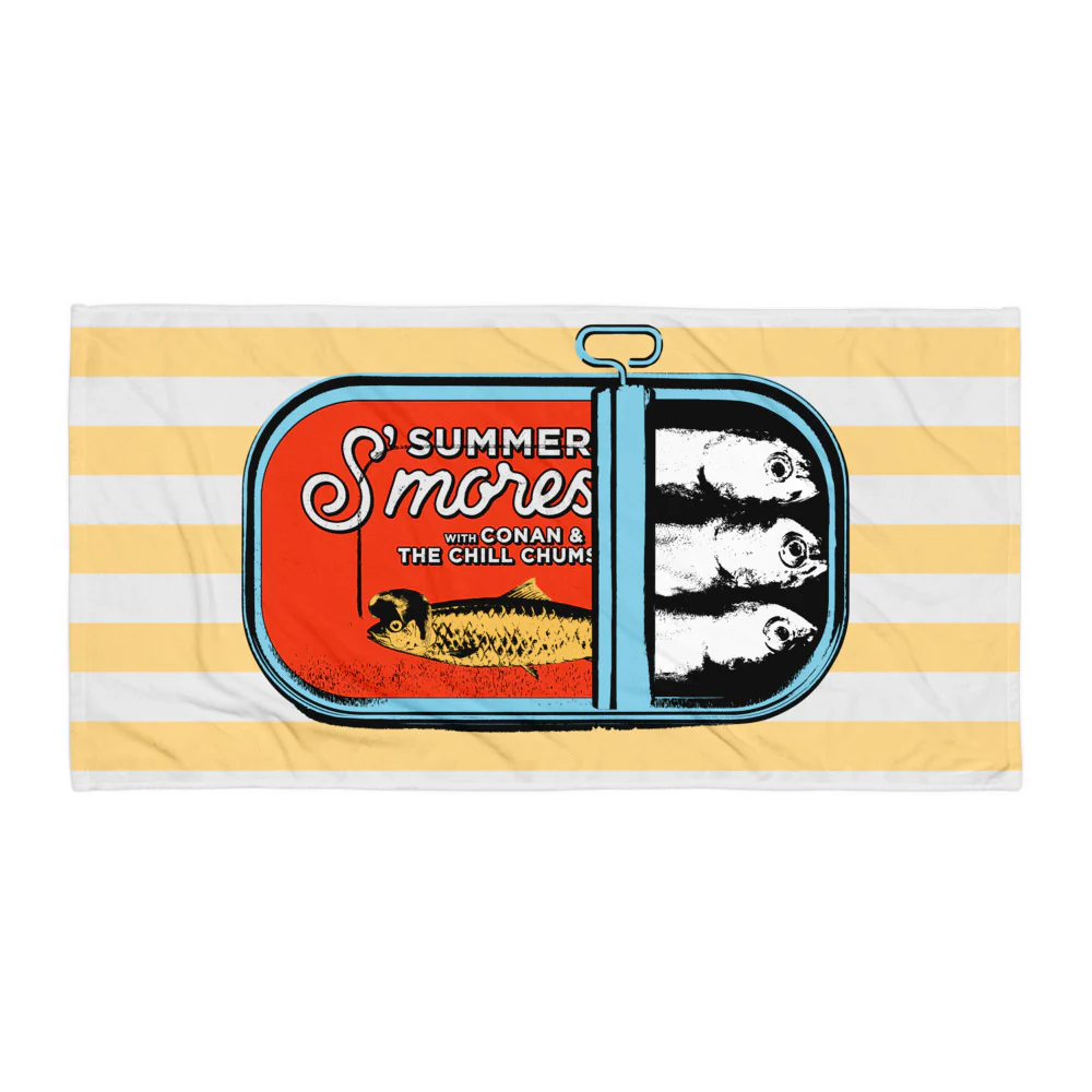 Conan O'Brien Needs A Friend: Summer S'mores 25 Towel