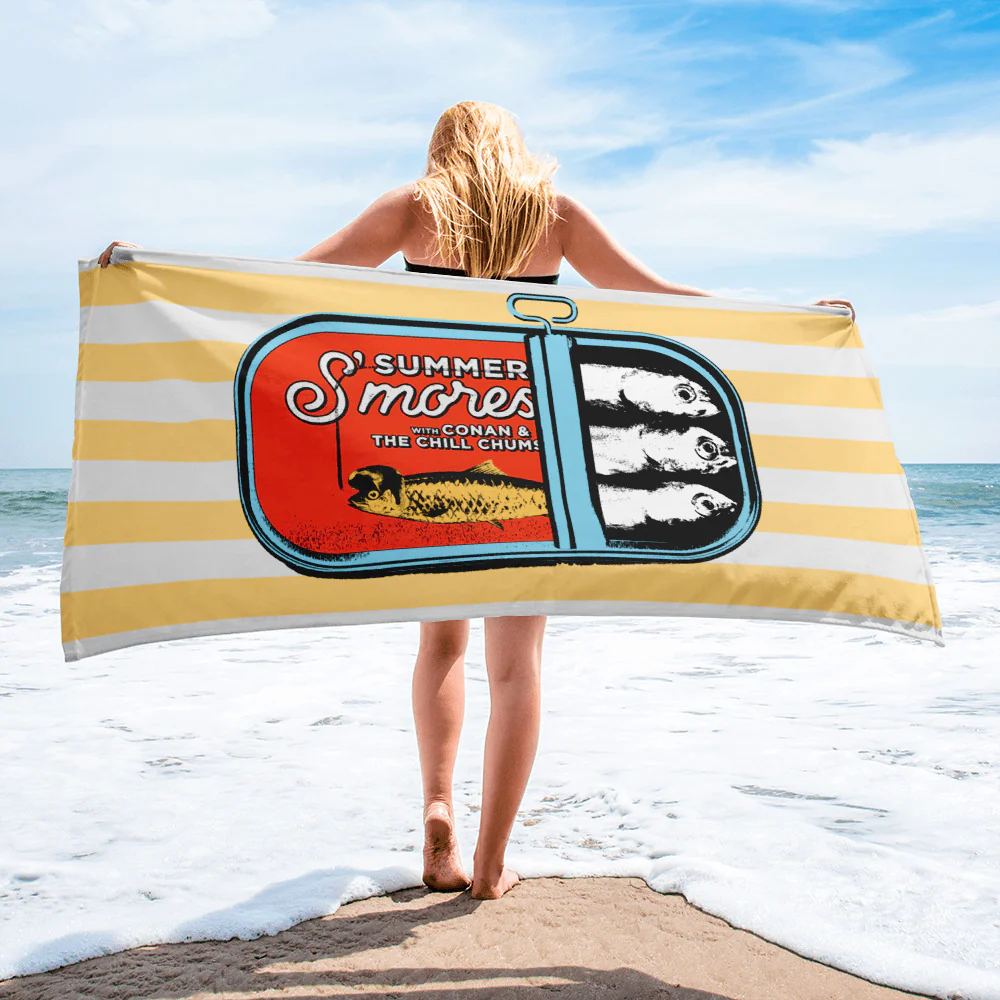 Conan O'Brien Needs A Friend: Summer S'mores 25 Towel - Image 2
