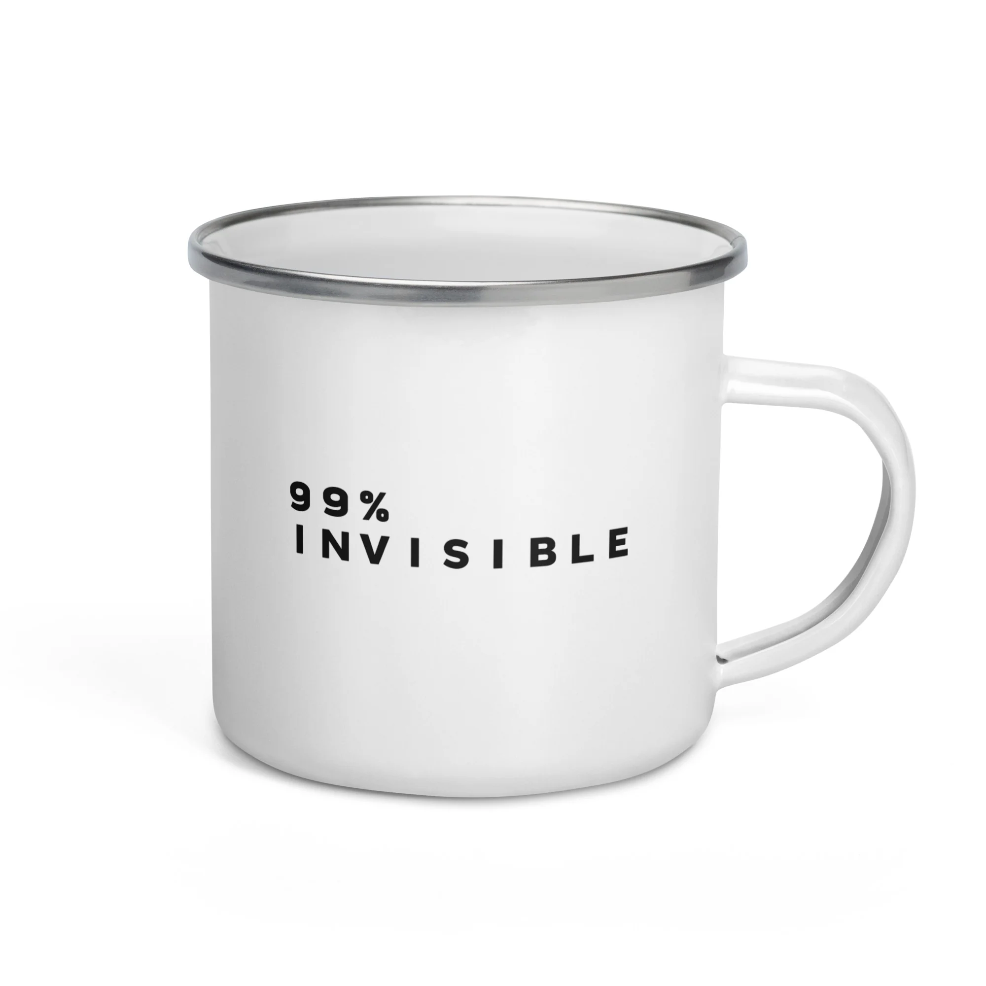 99% Invisible: Enamel Mug - Image 2