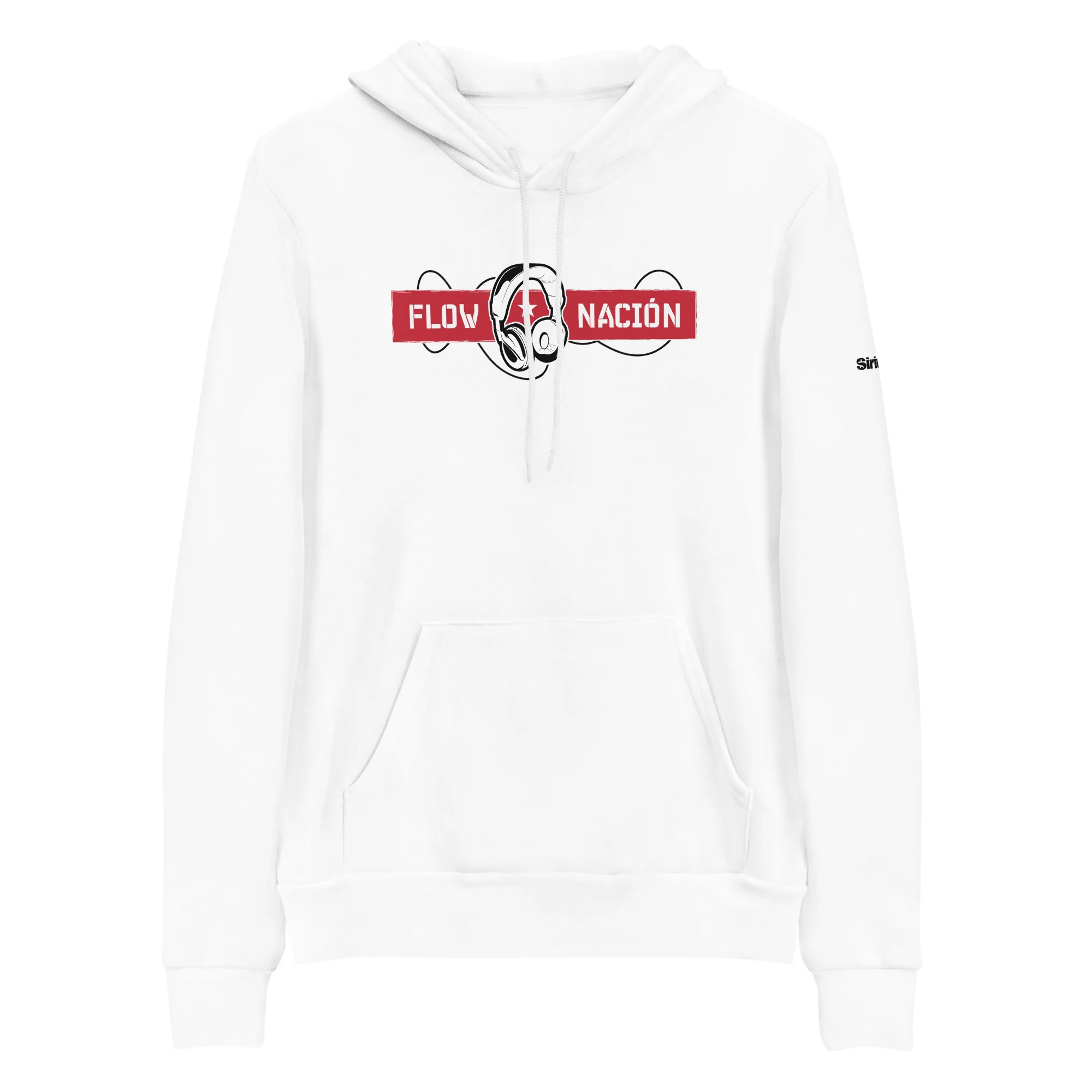 Flow Nacion: Hoodie (White)