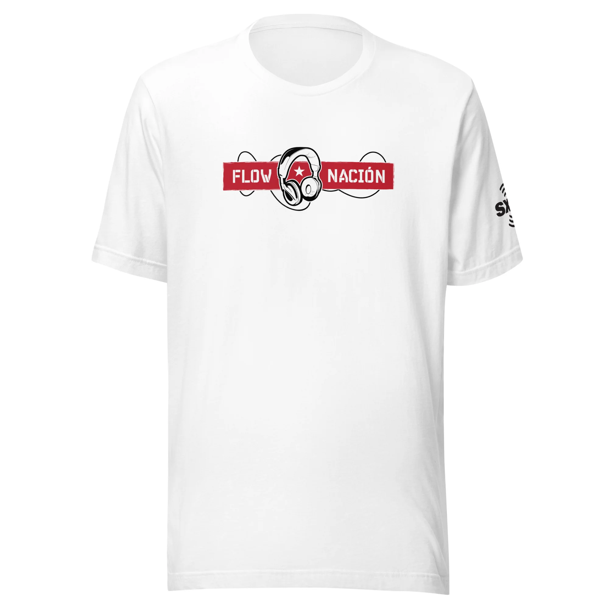 Flow Nacion: T-shirt (White)