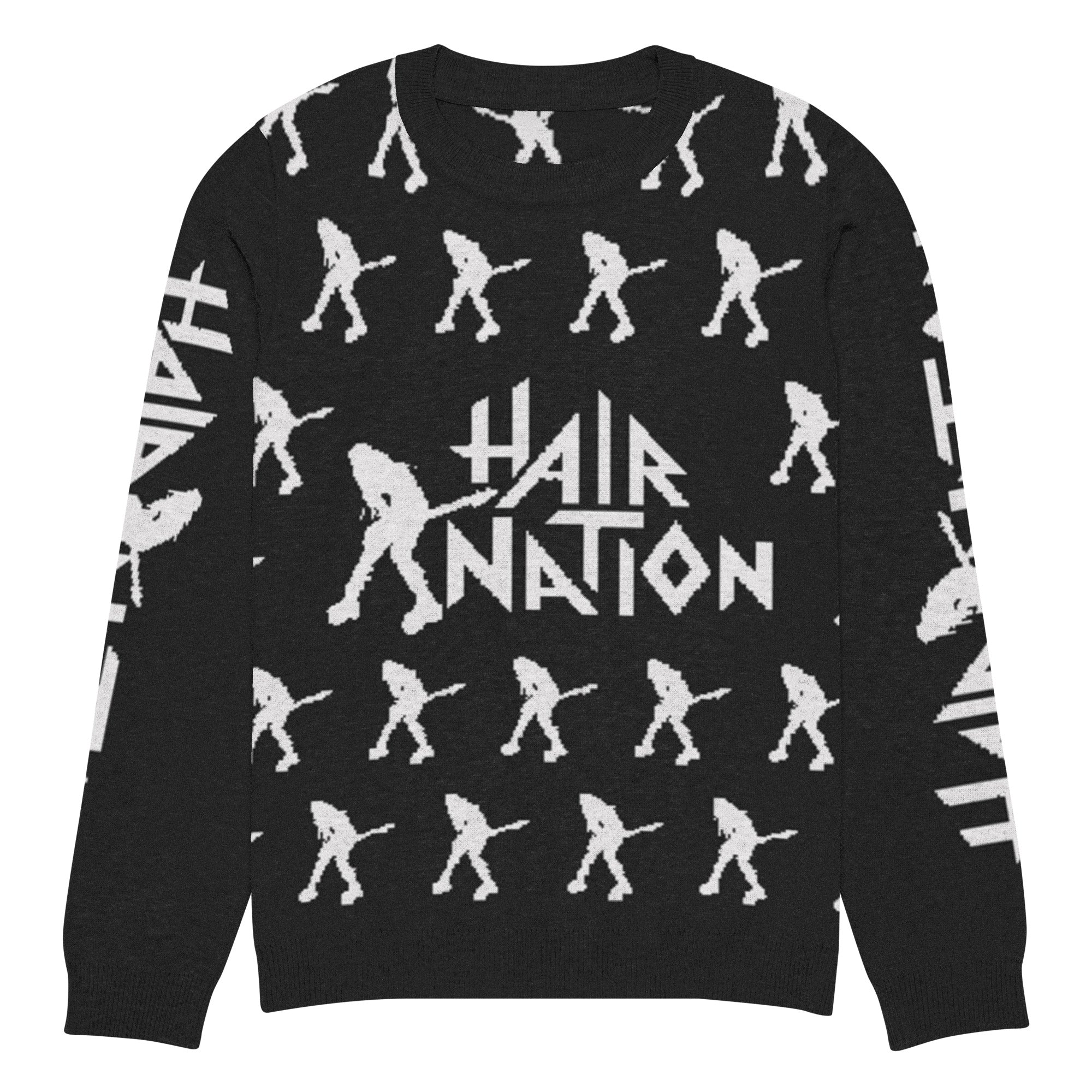 Hair Nation: REAL Knitted Midnight Sweater