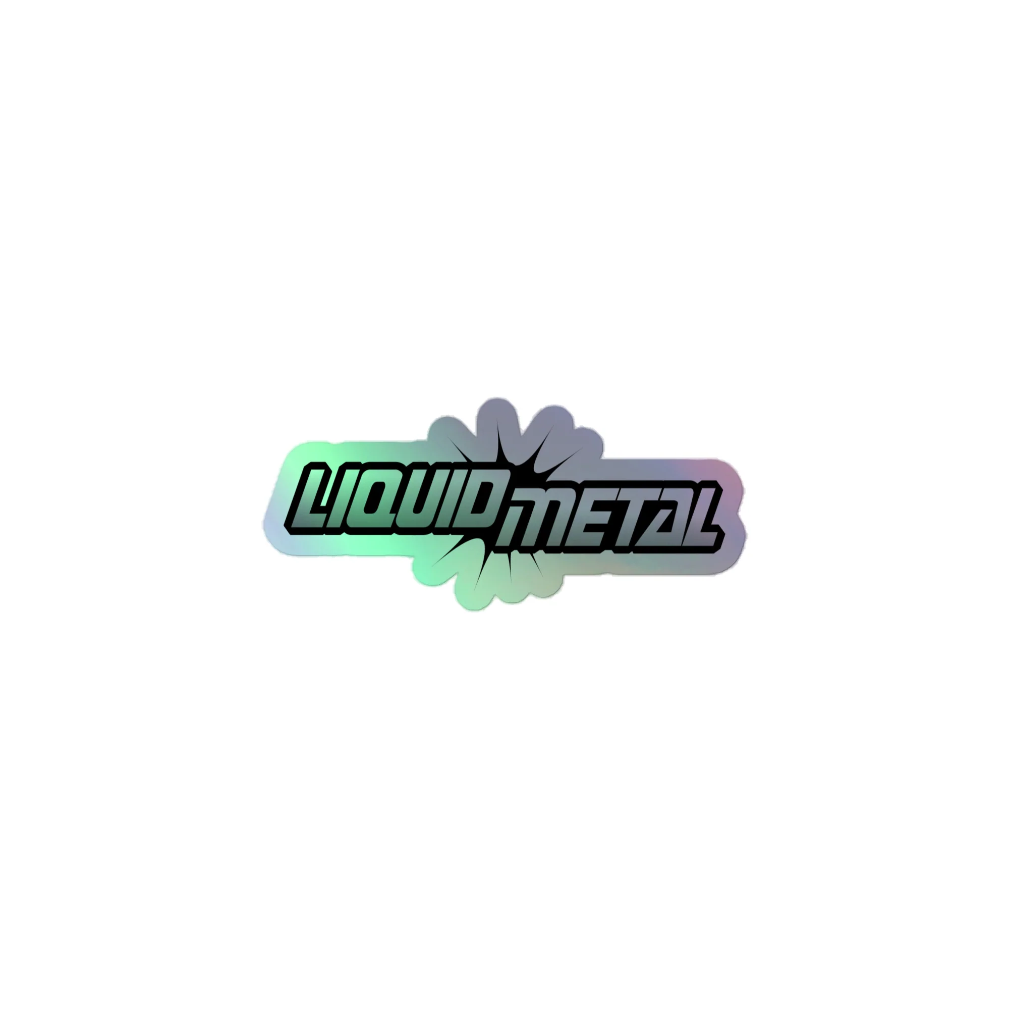 Liquid Metal: Holographic Sticker
