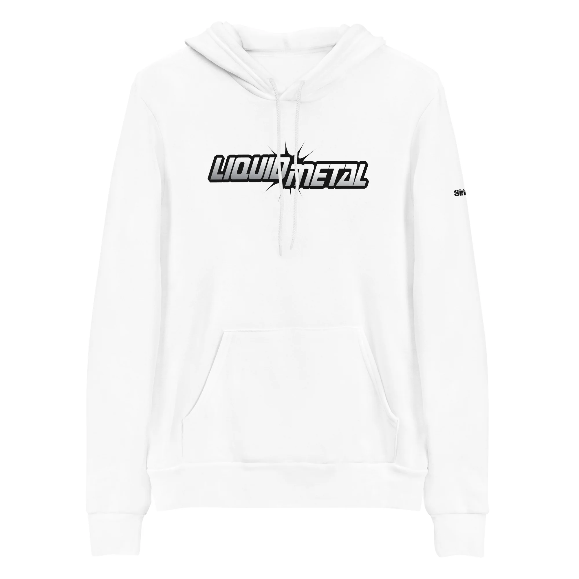 Liquid Metal: Hoodie (White)