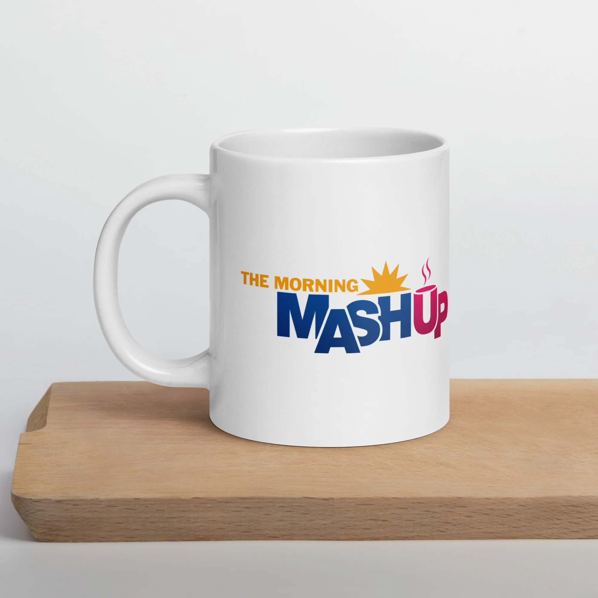 Morning Mash Up: White Mug