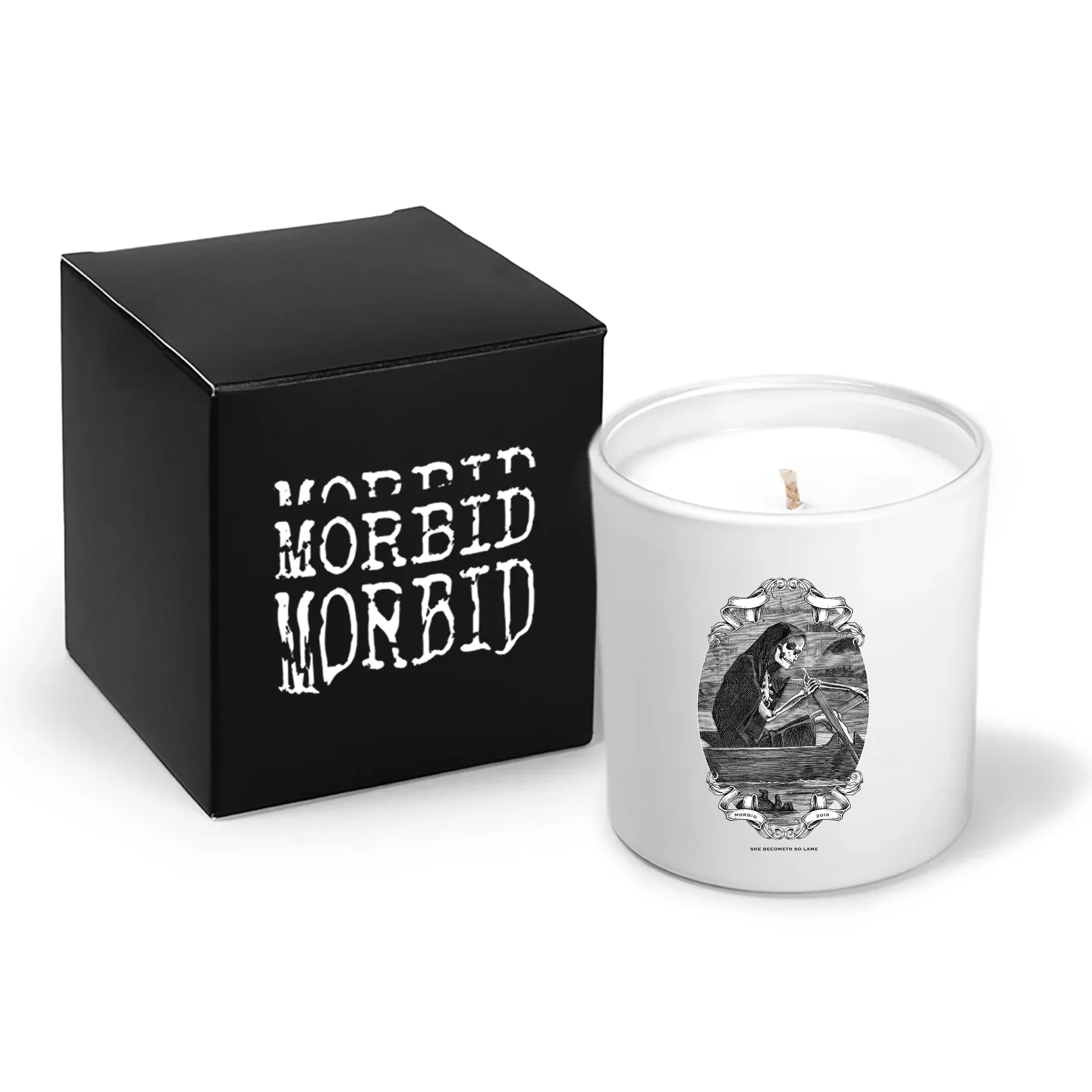Morbid: Amber Scented Candle