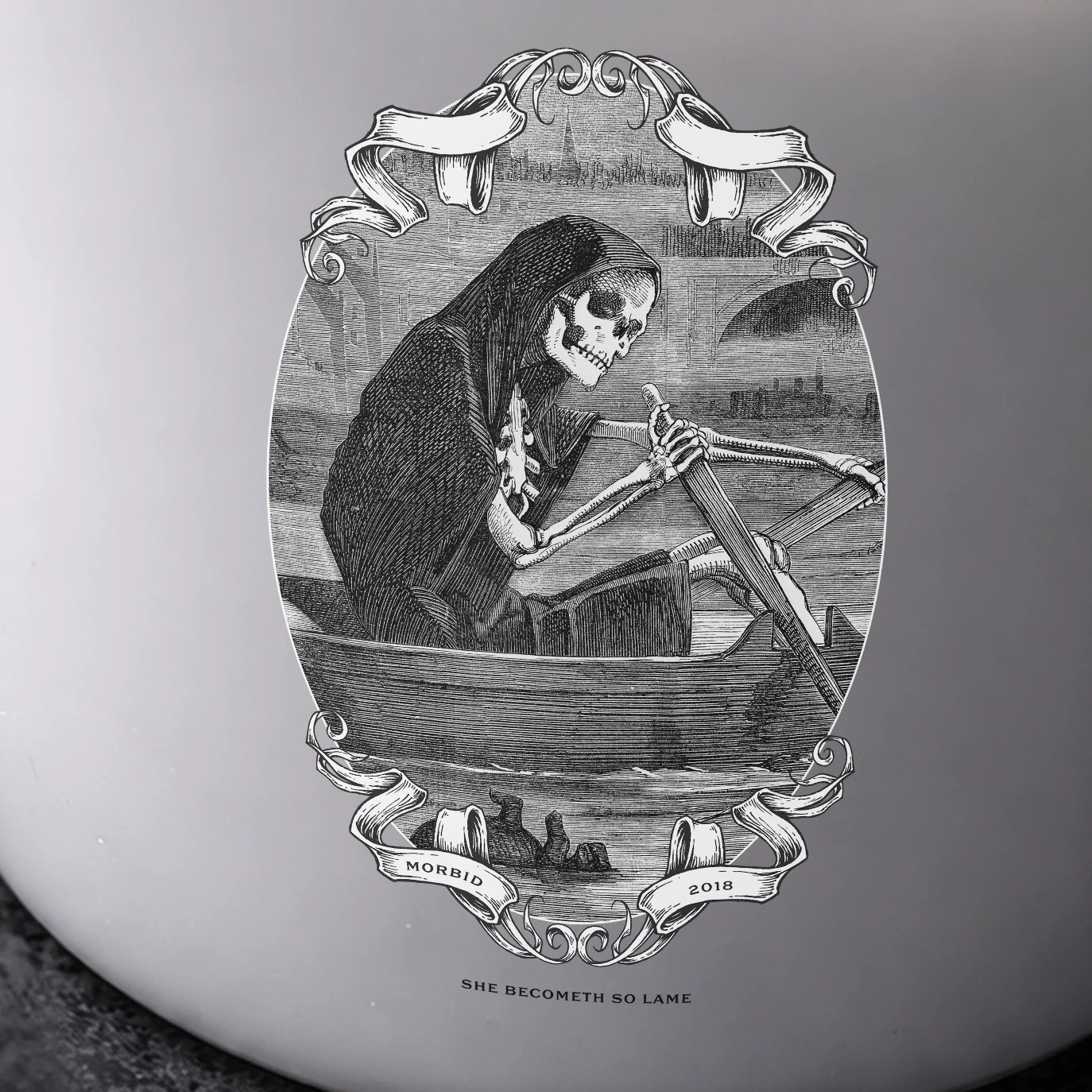 Morbid: Amber Scented Candle - Image 3