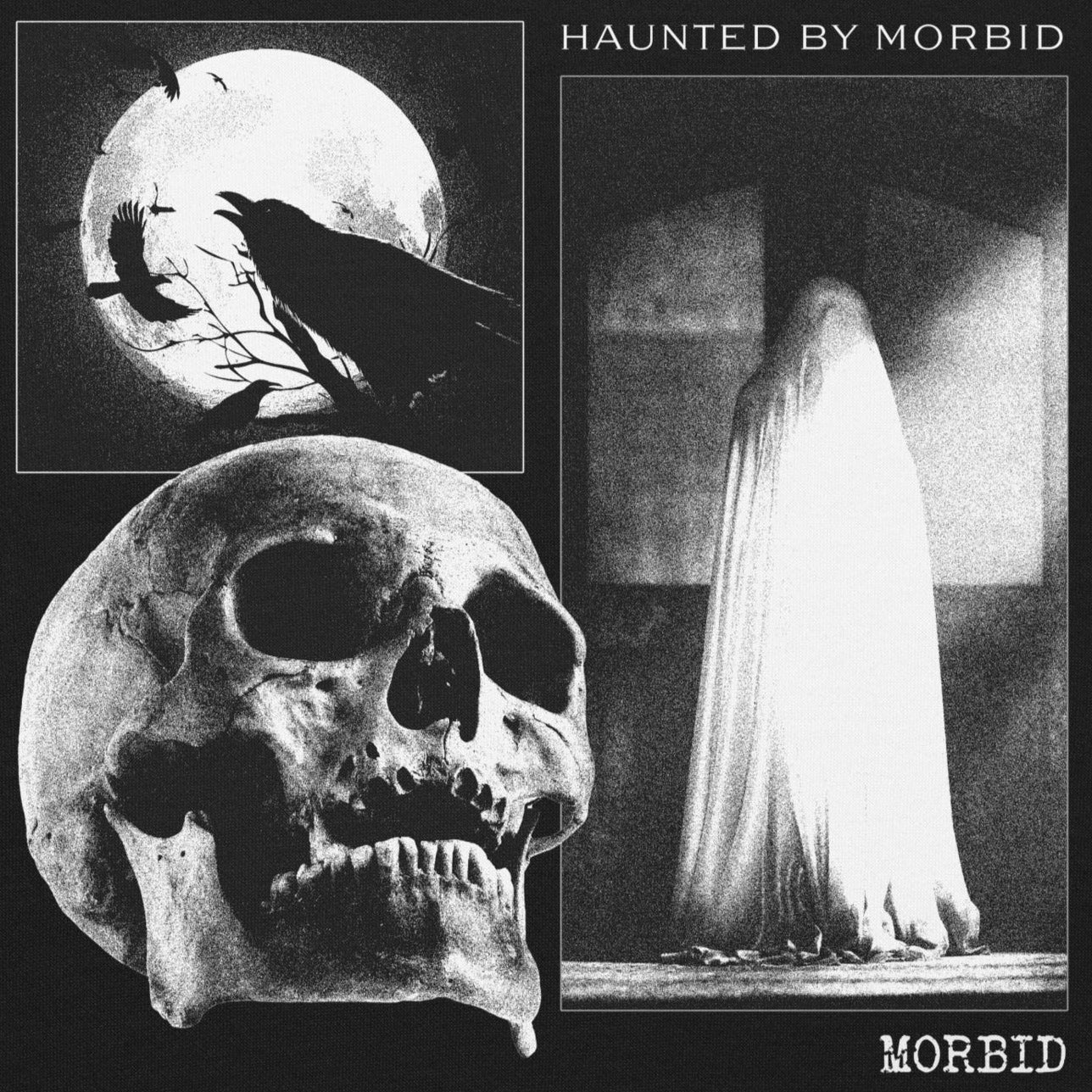 Morbid: Haunted By T-shirt - Black - Image 2