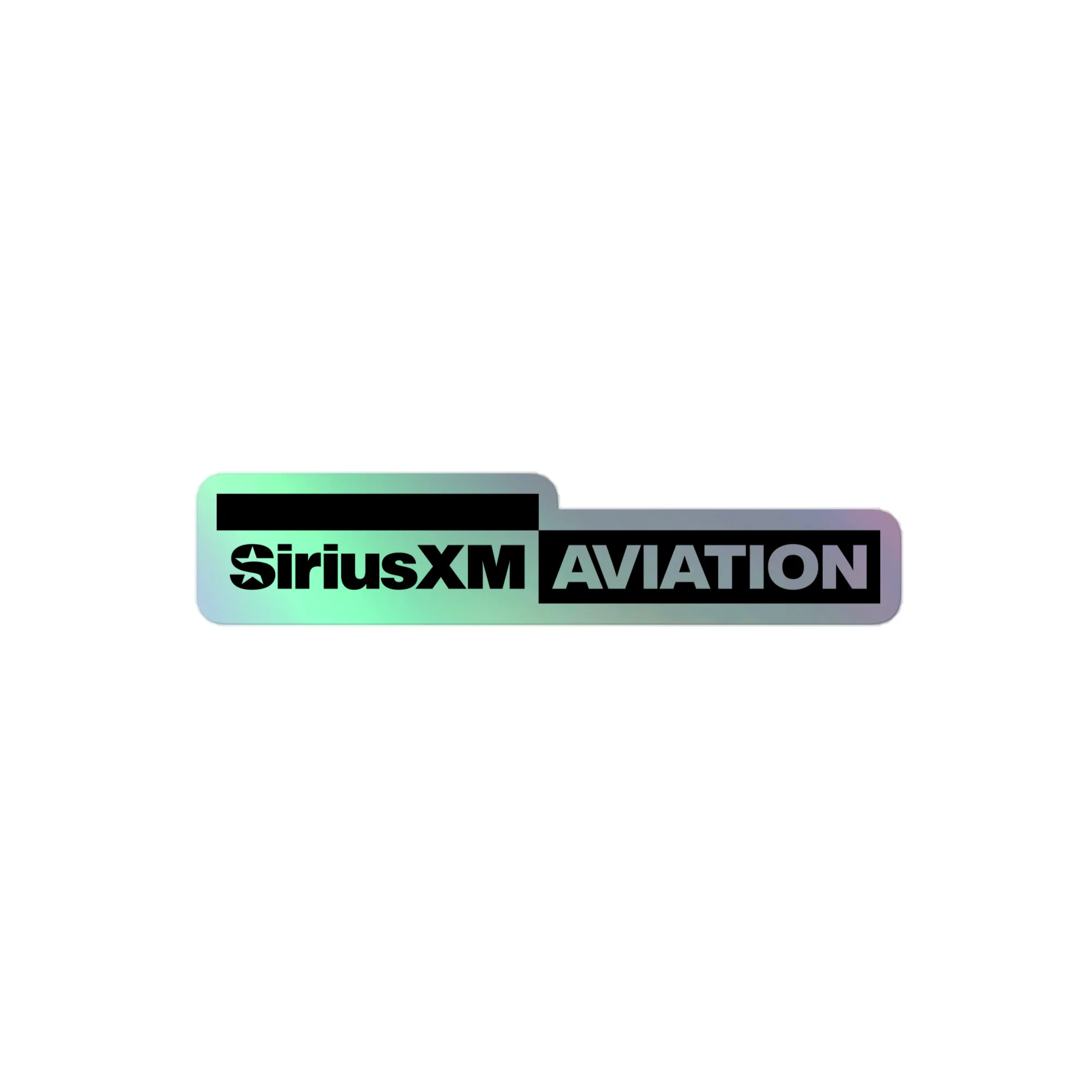 SiriusXM Aviation: Holographic Sticker - Image 2