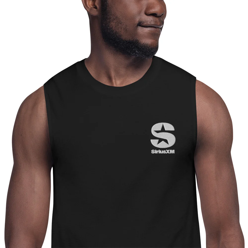 SiriusXM: Embroidered Muscle Tee