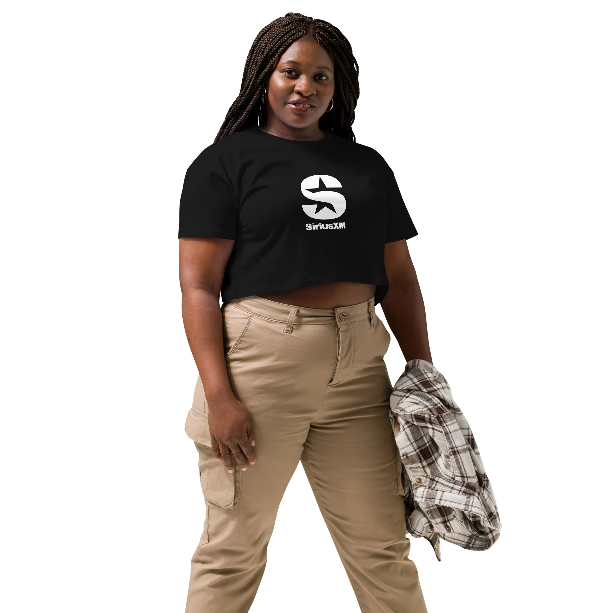 SiriusXM: Crop T-shirt