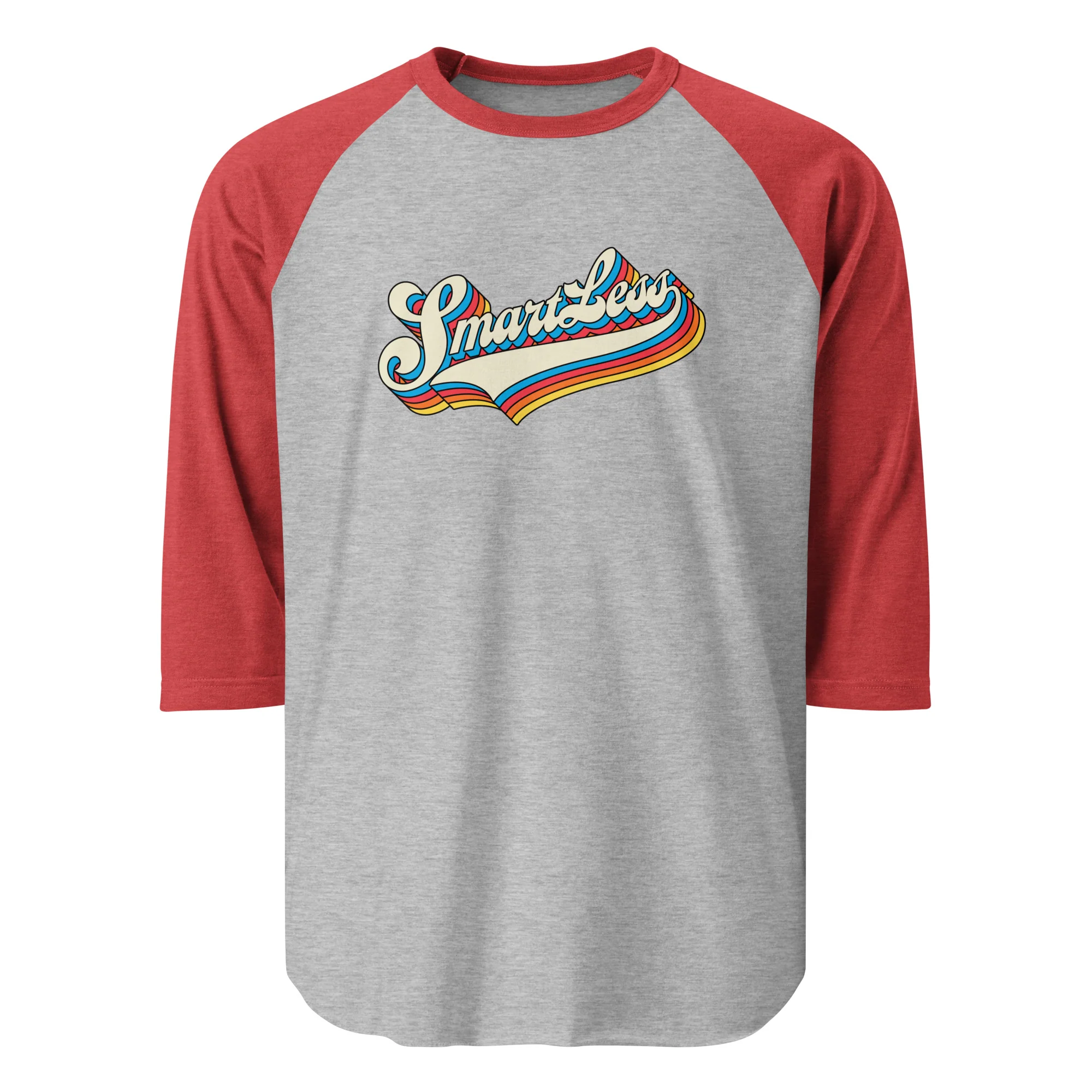 SmartLess: 3/4 Sleeve Raglan Shirt