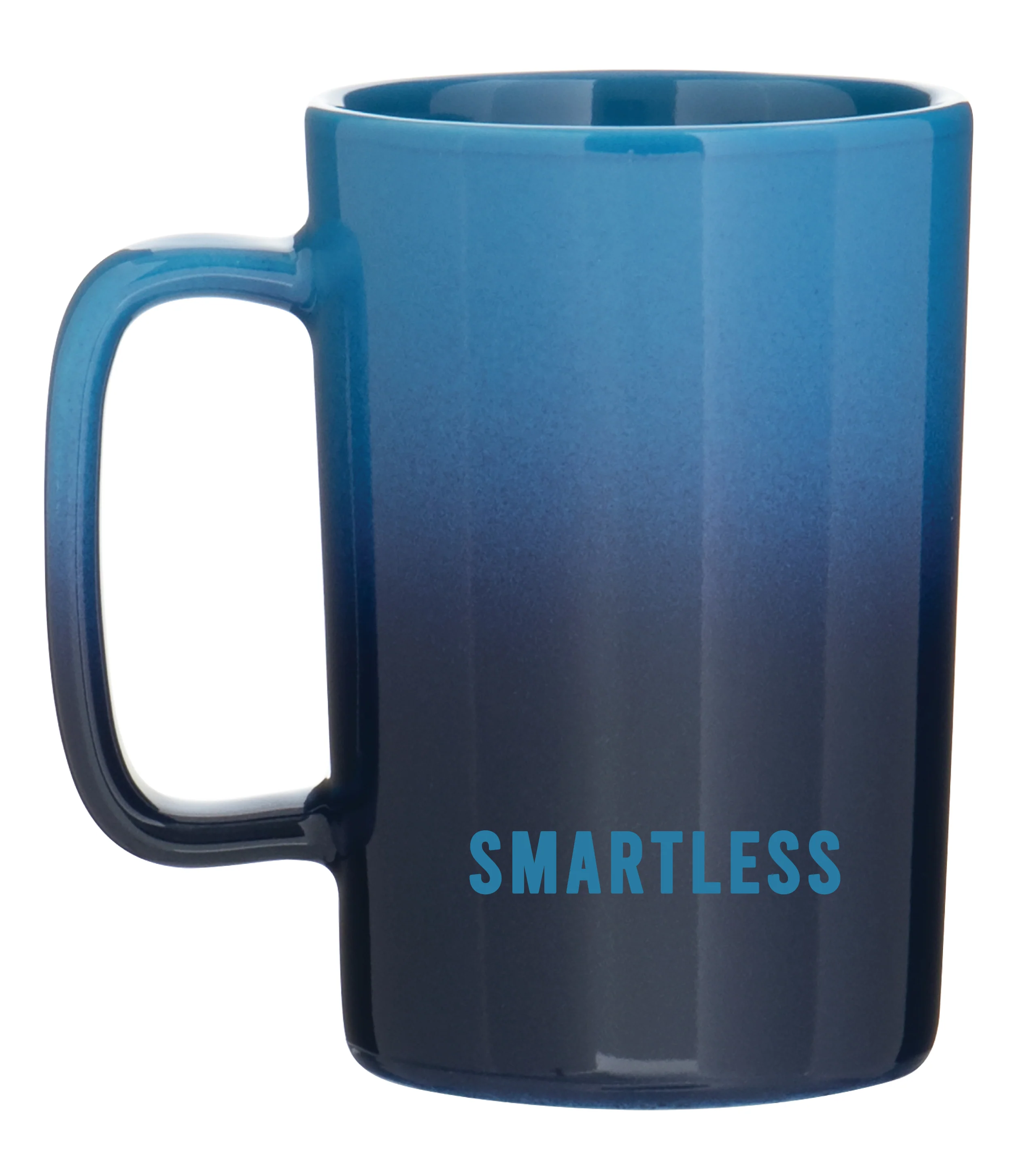 SmartLess: Ombre Blue Mug - Image 2