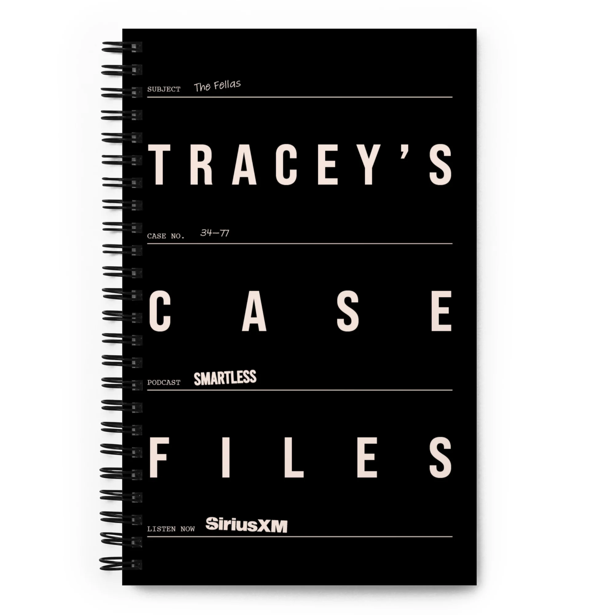 SmartLess: Tracey's Case Files Dossier Notebook
