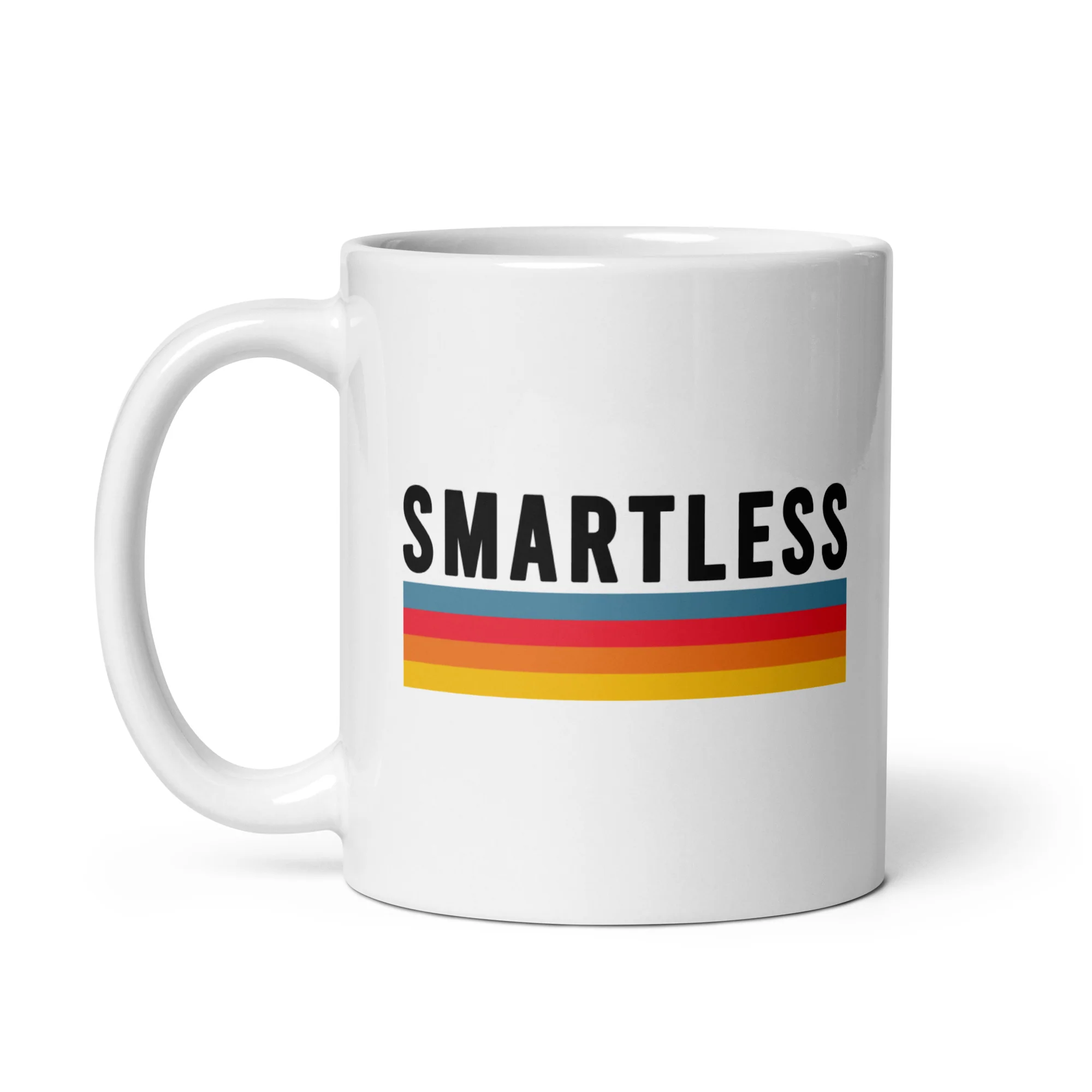SmartLess: White Mug - Image 2