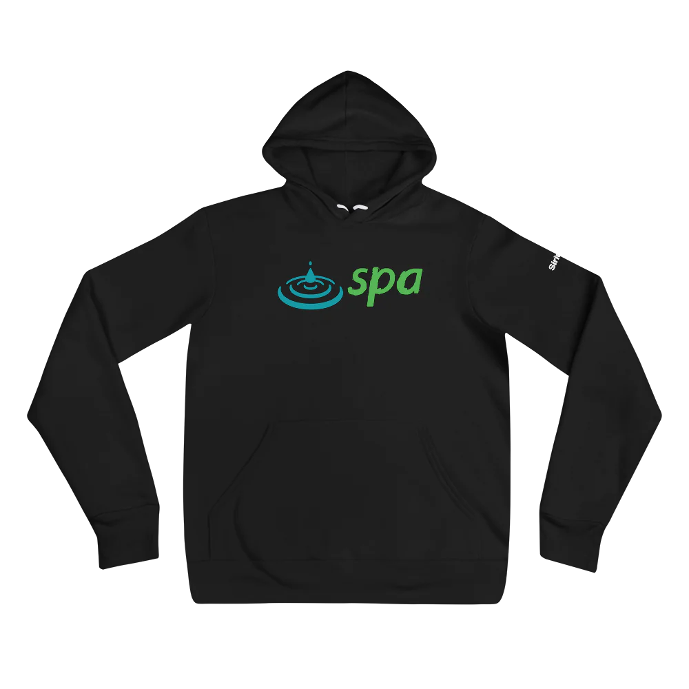 Spa: Hoodie (Black) - Image 2