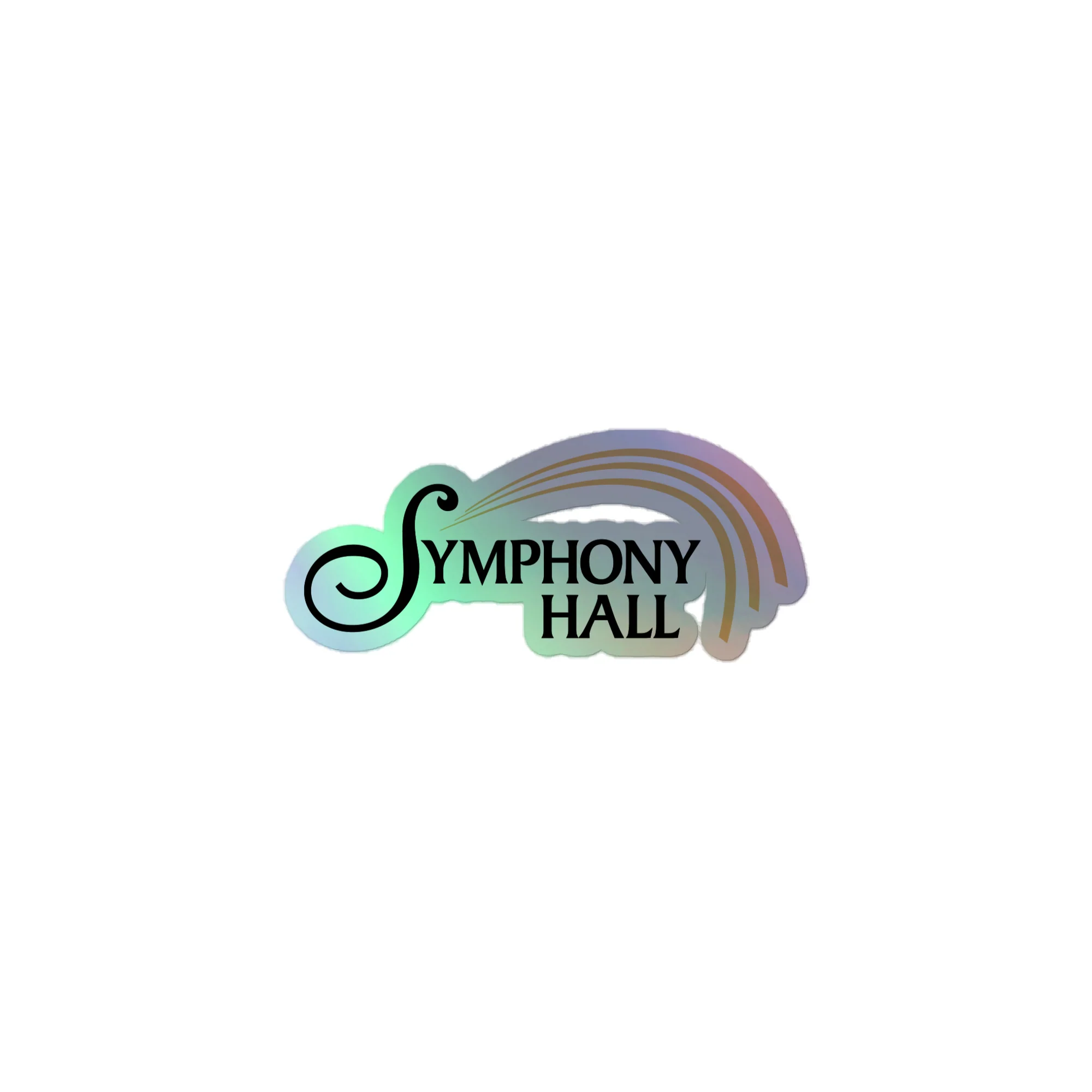 Symphony Hall: Holographic Sticker