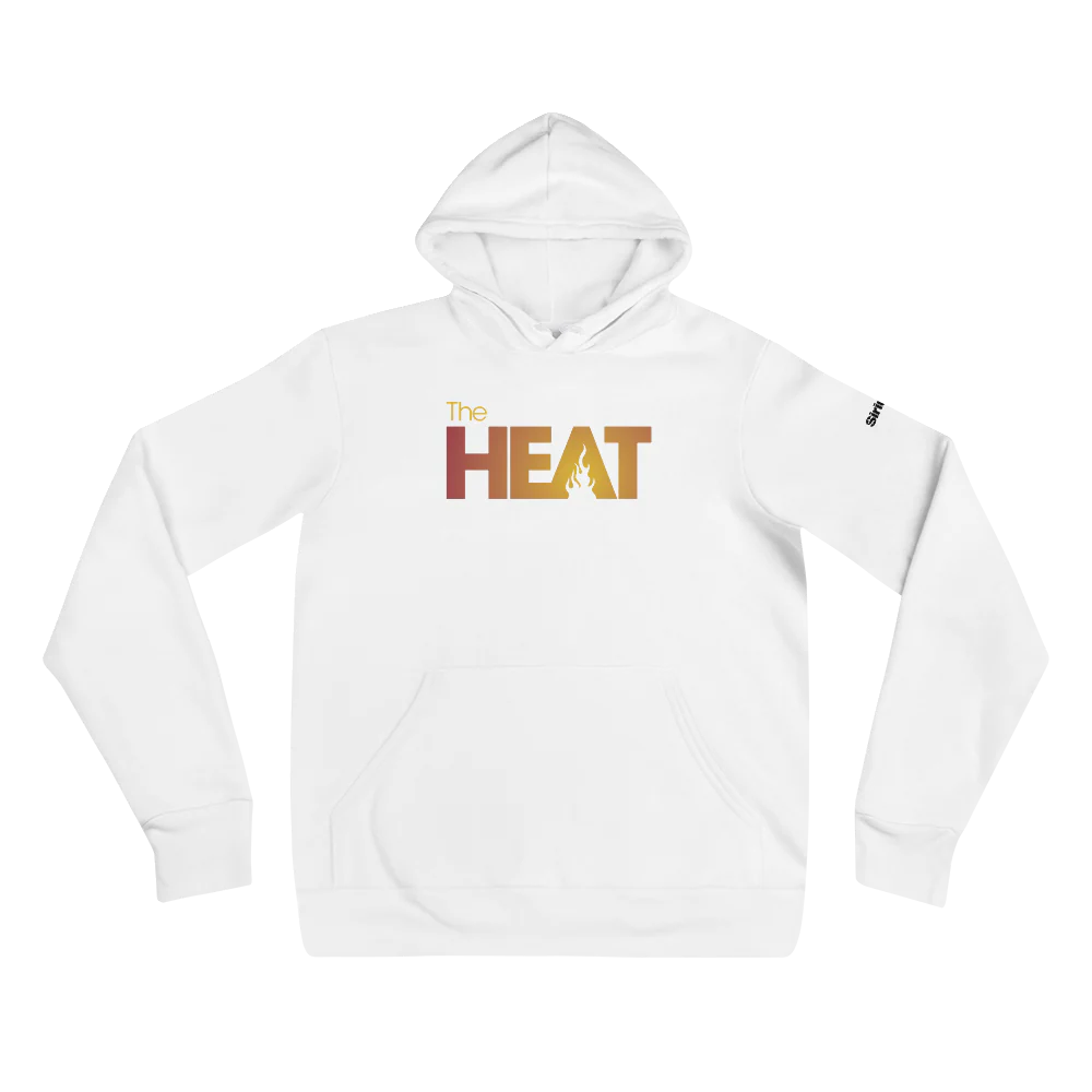 The Heat: Hoodie (White) - Image 2