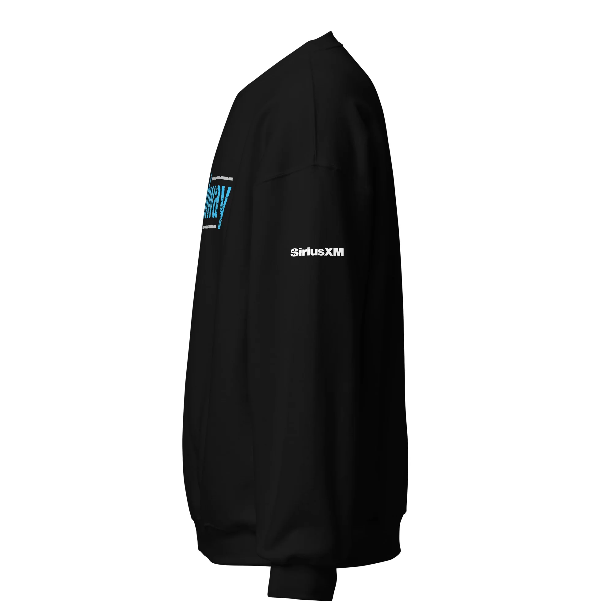 The Highway: Blue Logo Sweatshirt (Black) - Image 2