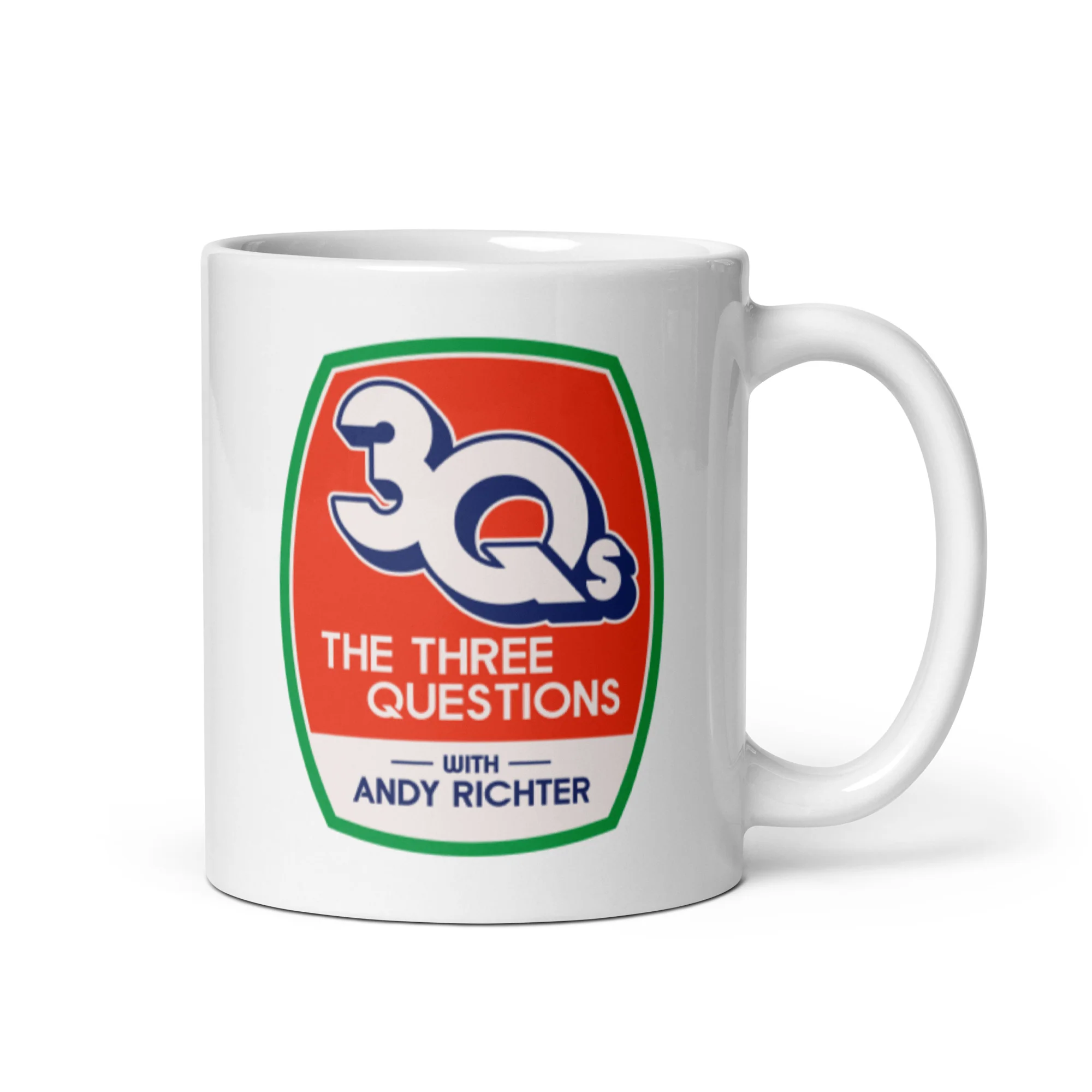 The Three Questions with Andy Richter: New Look Mug - Image 2