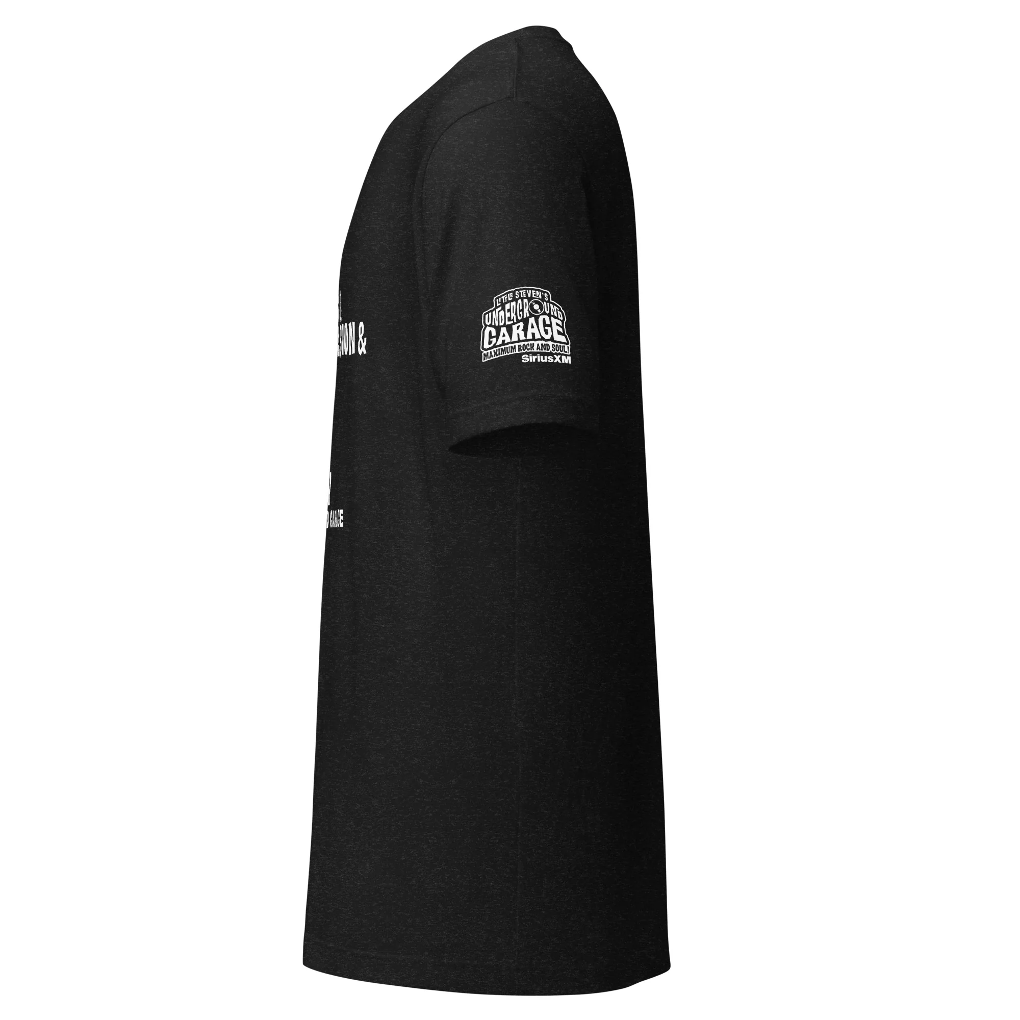 Underground Garage: Genres Black T-shirt - Image 2