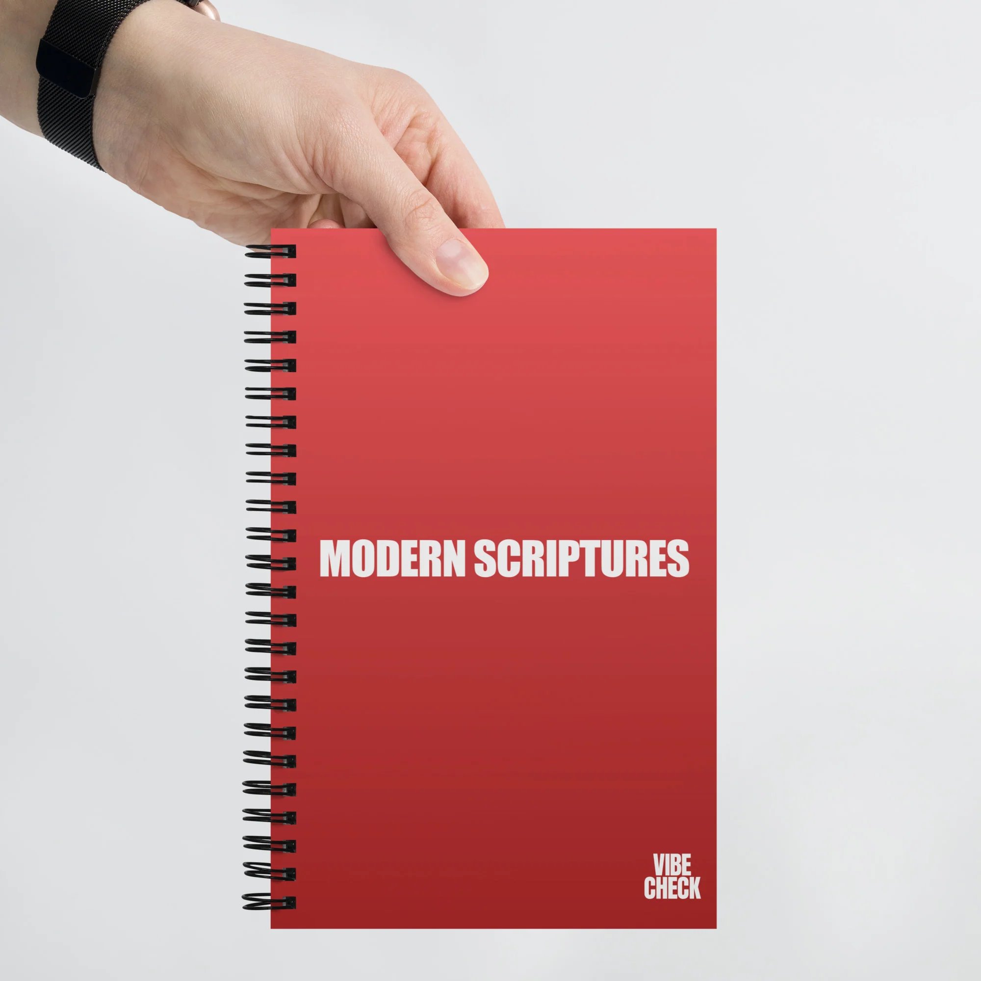 Vibe Check: Singular Modern Scriptures Spiral Notebook - Image 2